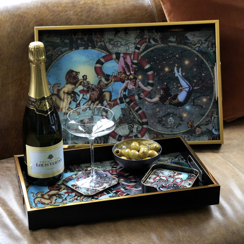 Le Cirque Du Monde Rectangular Tray Set - MYRTLE & MARY