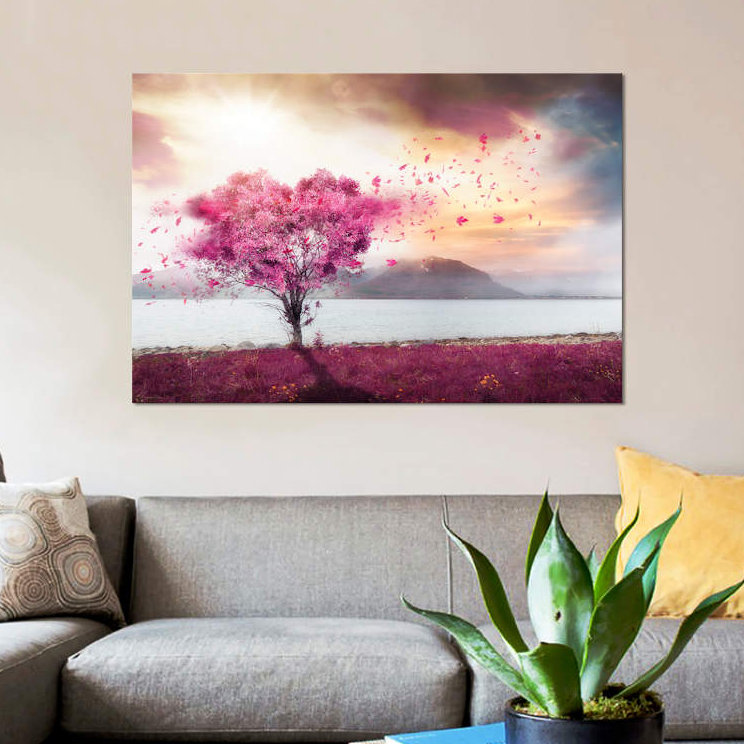 «Lofoten Heart» par Andreas Stridsberg - reproduction d'art sur toile tendue, H 8 po x l 12 po x P 0,75 po, Toile tendue