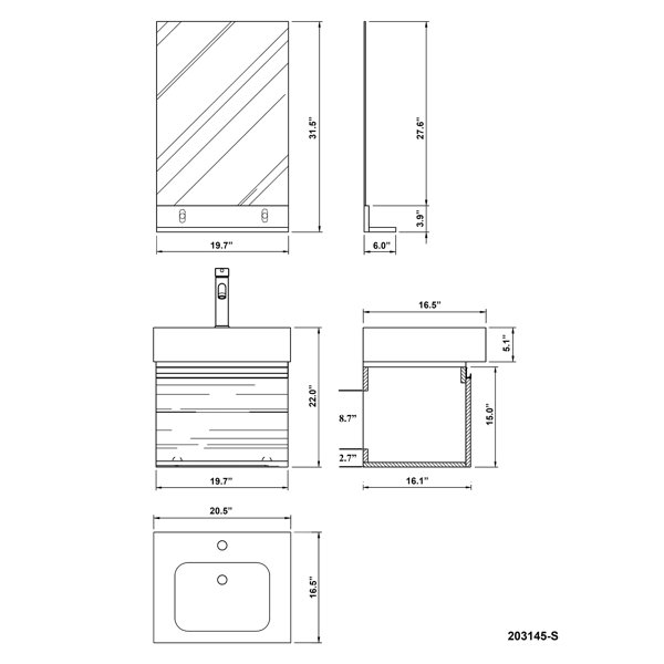 Dimensions du produit