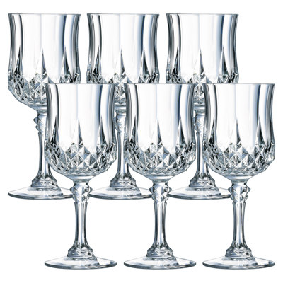 Longchamp 250ml Crystal Red Wine Glass