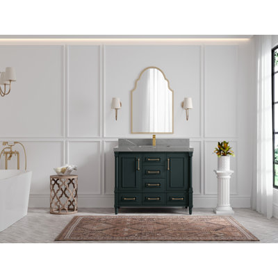 Aberdeen 42'' Single Bathroom Vanity with Top