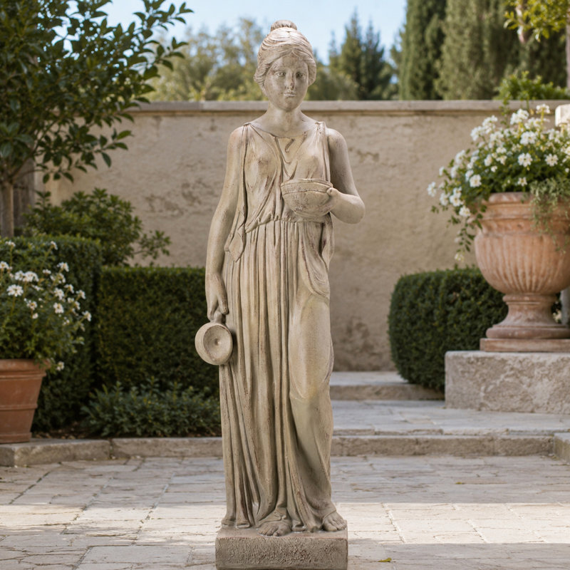 Statue de jardin romaine d'extérieur