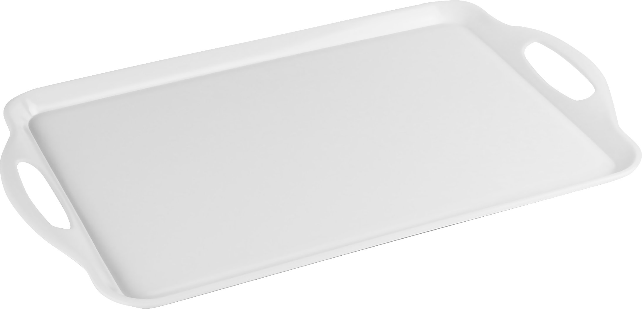 Latitude Run® Reston Lloyd Multi-Purpose 18" Rectangle Melamine Plastic Handled Tray "& Reviews" | Wayfair