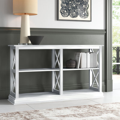 Rossitano 60'' Unfinished Solid Wood Console Table