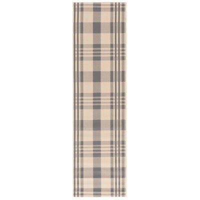 Debriana Performance Plaid Indoor/Outdoor Area Rug
