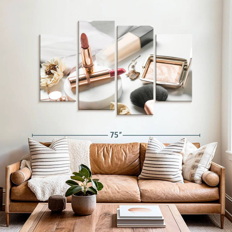 Shuttleworth Sophisticated Makeup, 48" H x 75" W