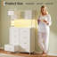 Commode 12 tiroirs avec prise de courant et tablettes ouvertes-213702469