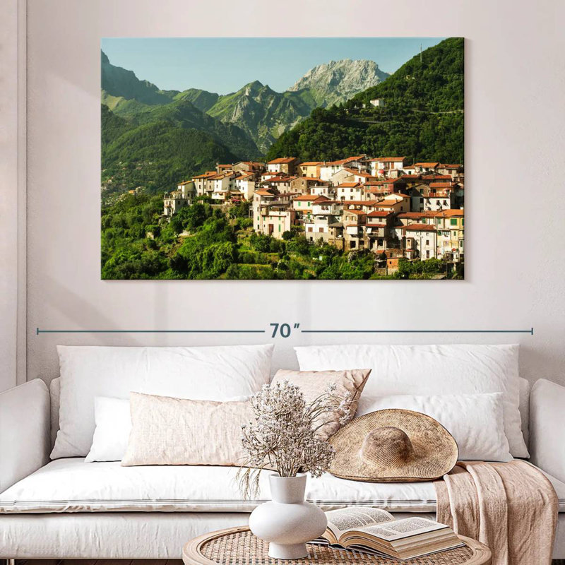 Kavia Tuscan Mountain Village, H 34 po x l 51 po