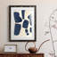 Pièces bleues I - Peinture encadrée-2118802746-2118802738