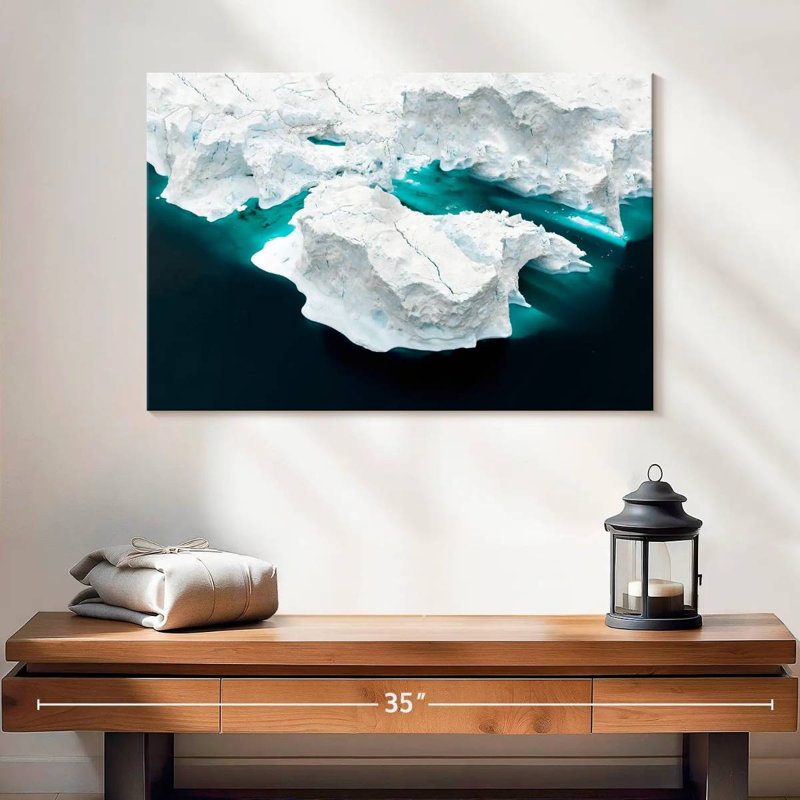 Glaciers d'Alvord Ilulissat, H 16 po x l 24 po