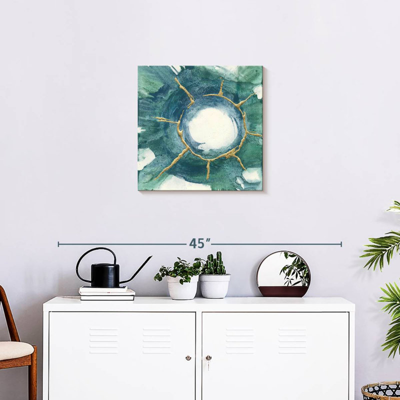 Kerrick Dharma Wheel I, 20" H x 20" W