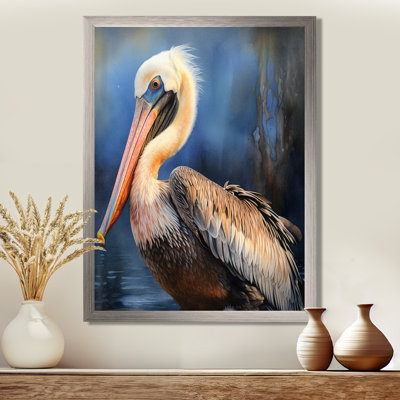 Majestic Pelican II - art mural sur toile Pelican