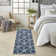 Antwun Nature Blue Indoor/Outdoor Area Rug