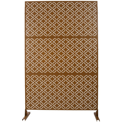 Écran d'intimité extérieur et intérieur H 76 po x l 48 po, écran d'intimité décoratif autoportant pour terrasse de balcon, panneaux de clôture d'intimité pour le jardin extérieur PS107
