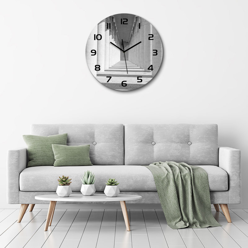 Jigna Glass Wall Clock