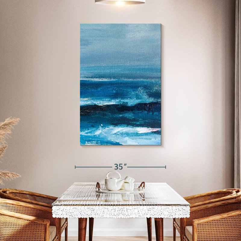 Avery Inverted Horizon Abstract, 48" H x 32" W