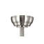 Ventilateur de plafond à DEL 52 pouces à 5 pales en nickel brossé avec télécommande, moteur CC réversible-164843353-164843358-173099505