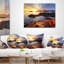 Coussin lombaire en norvège mer coast