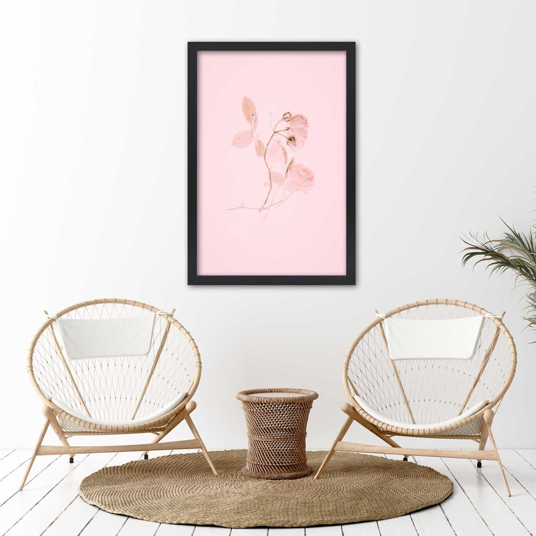 Gerahmtes Poster Pastel Twig