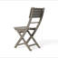 Chaise de salle à manger d'extérieur pliante en bois d'acacia (ensemble de 2)-260396986