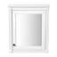 Armoire à pharmacie de salle de bain avec miroir - tablettes murales réglables de style compact-769531647