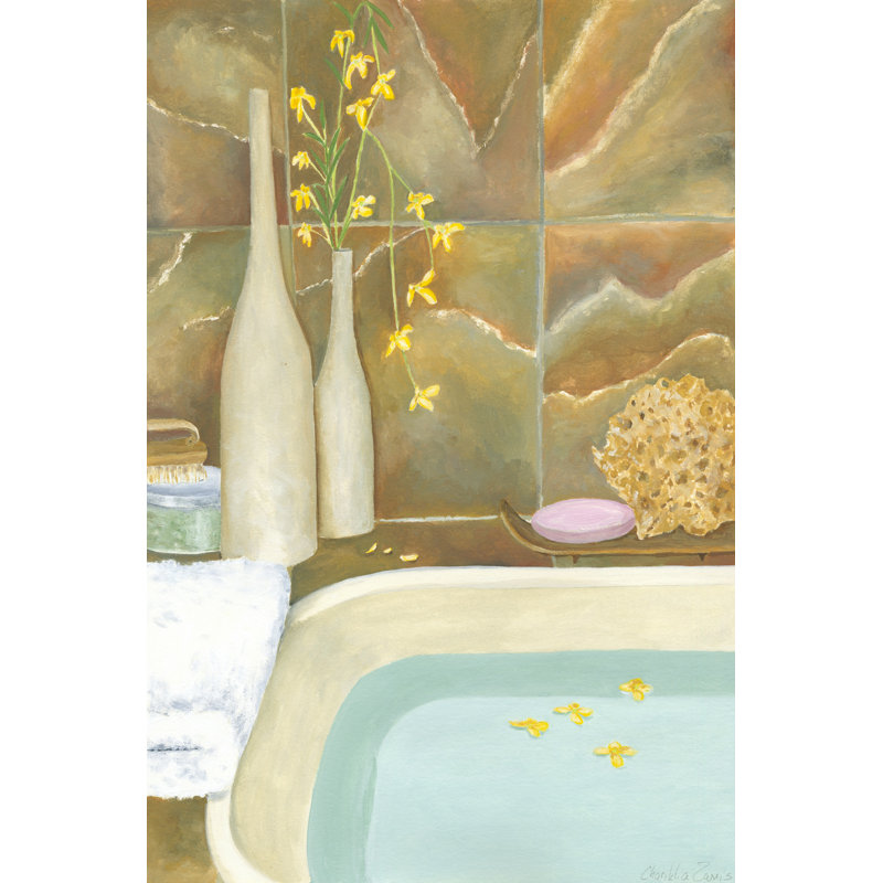 Oasis III (D) - Wrapped Canvas Painting, 76cm H x 51cm W x 3.8cm D