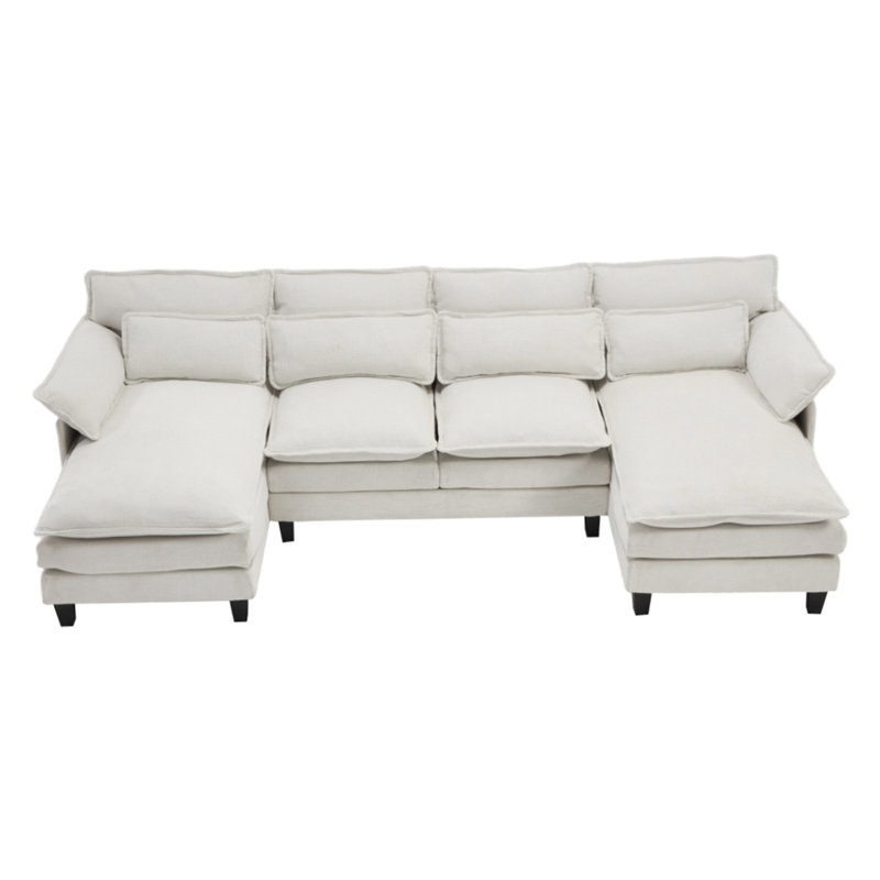 4 Seater Sofa, White