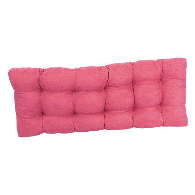 Microsuede Chair Cushion Collection Outdoor 5'' Bench Seat Cushion