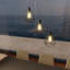 Ailsun 1 - Matte Black Cluster Pendant Light – Industrial Ceiling Lampshade with E27 Bulb Holder for Kitchen