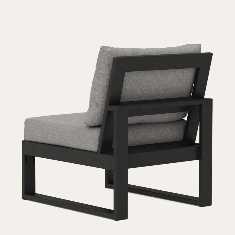 Fauteuil modulaire Edge, Revolution® gris, Noir
