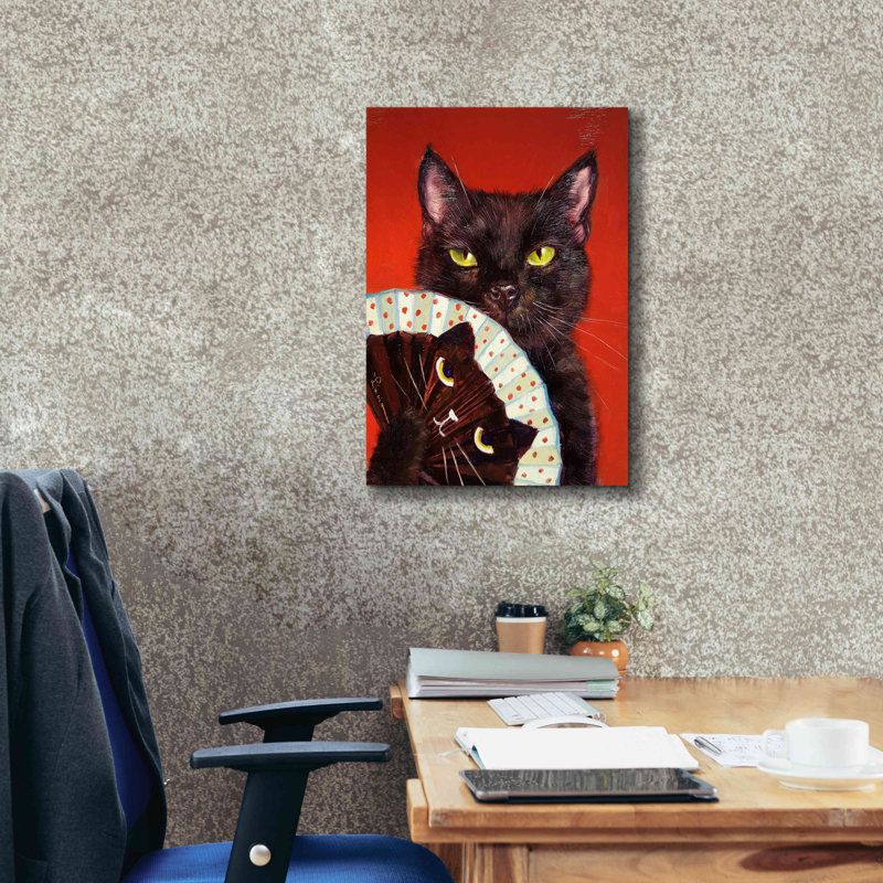 «Double Trouble» par Lucia Heffernan, H 26 po x l 18 po x P 0,75 po