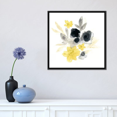 « i », reproduction d’art sur toile tendue Citron Bouquet