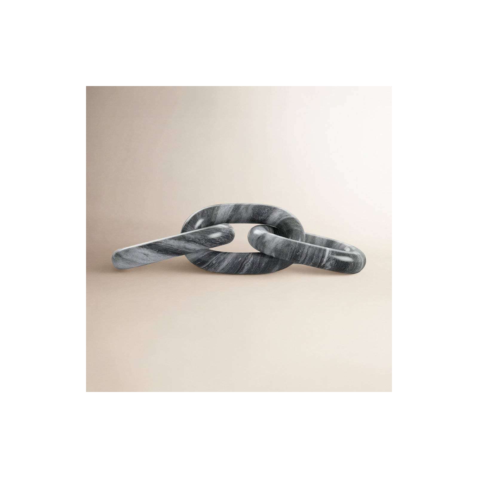 Ocarina Marble Chain Link, Gray