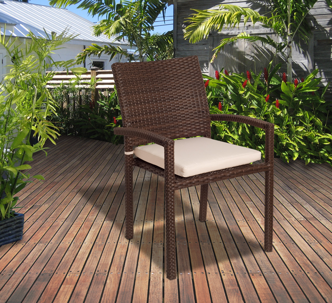 Alyisa Stackable Patio Dining Chair