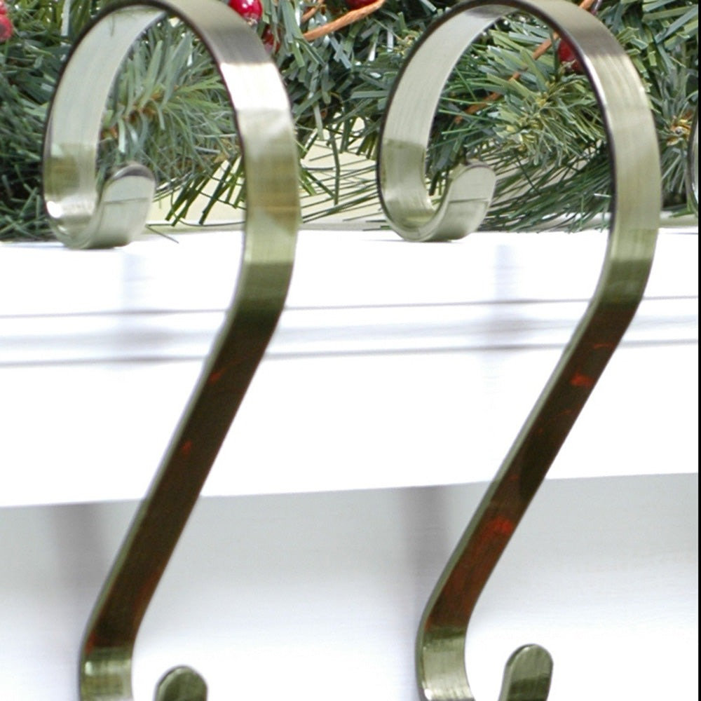 The Holiday Aisle® Stocking Holder, Antique Brass