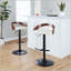 Tabouret de bar réglable avec pivot - ensemble de 3-134674359-134674361-134674367