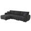 Canapé modulaire en L Harper avec repose-pieds et oreillers Harper-1767465868