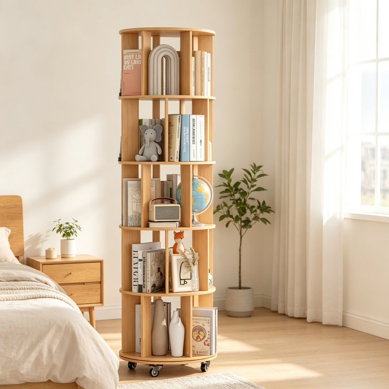 Bookcase, 166 cm H x 46 cm W x 46 cm D x, Wooden