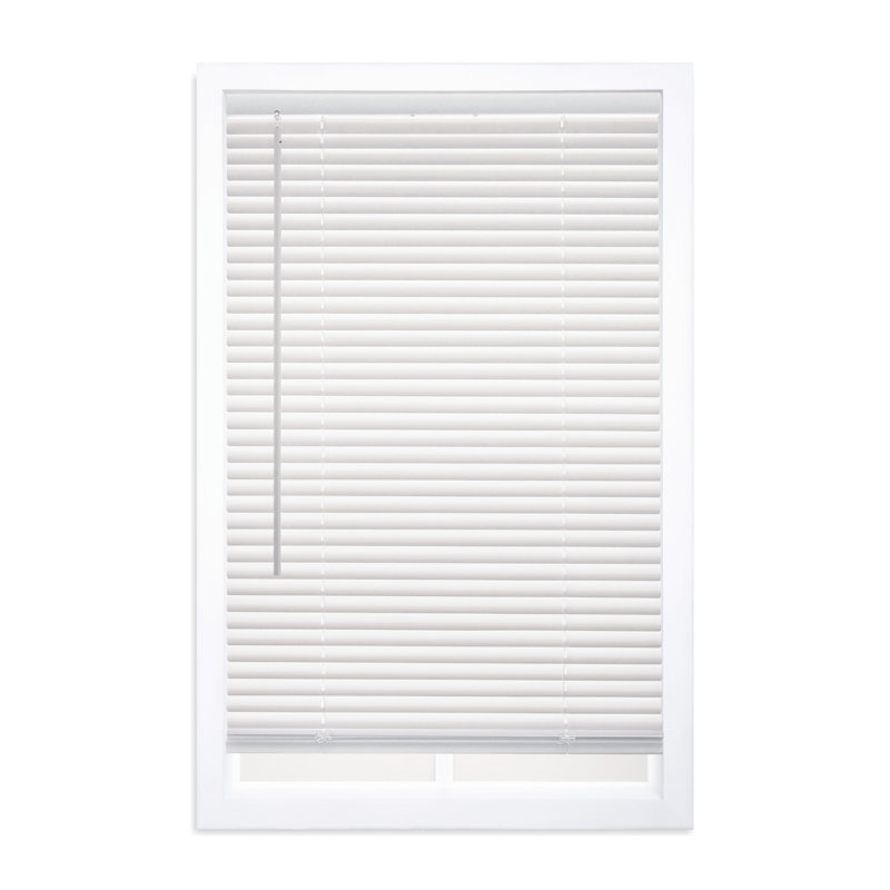 Mini store en vinyle obscurcissant sans fil de qualité supérieure 1 po, l 33,5 po x H 64 po, blanc, 33.5"W x 64"H