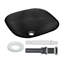 17 Stories 420mm L x 420mm W Tempered Glass Square Sink-671146808