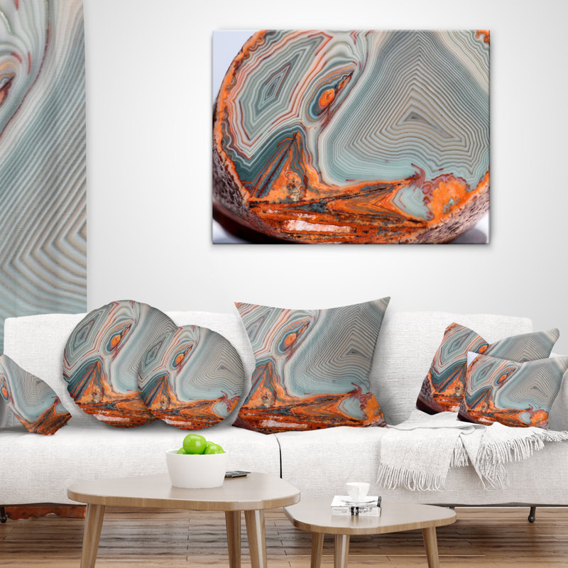 Coussin lombaire en agate