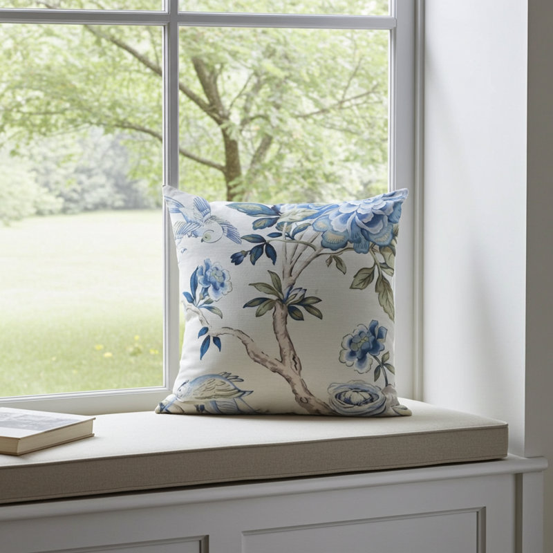 Elyssa Pillow Cover & Insert, 16" x 16", Throw Pillow