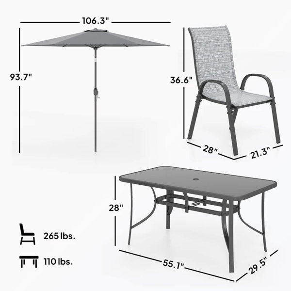 Dimensions du produit