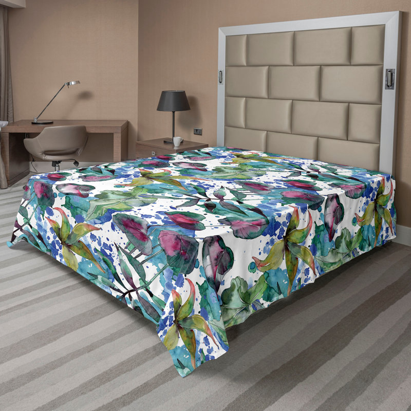 Drap plat Ambesonne, Drap plat pour très grand lit californien