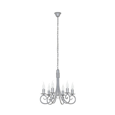 Estrada 6 - Light Candle Style Chandelier