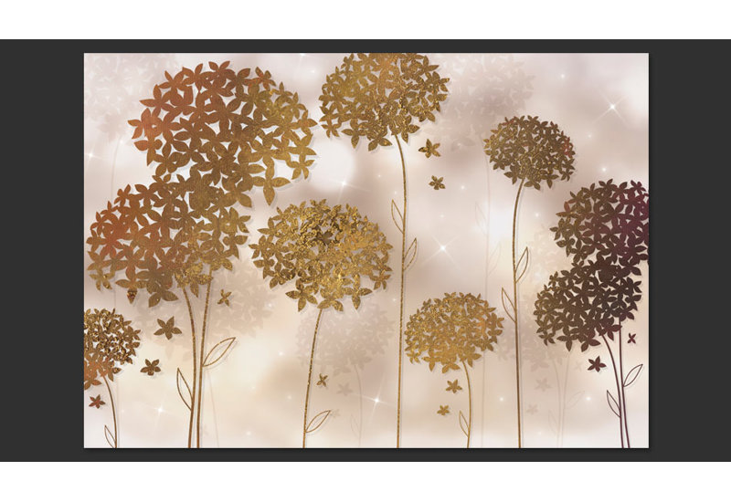 Golden Garden 2.1m x 300cm Wallpaper