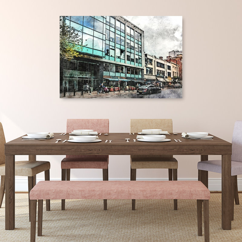 Art urbain, art urbain moderne, 32" H x 48" W