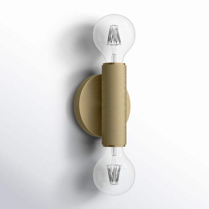 Cabot Armed Sconce, Antique Gold, 6" H x 4.7" W x 3.3" D