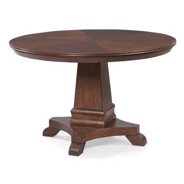 Manhattan 120cm Round Dining Table Light Walnut - Francis of Malvern