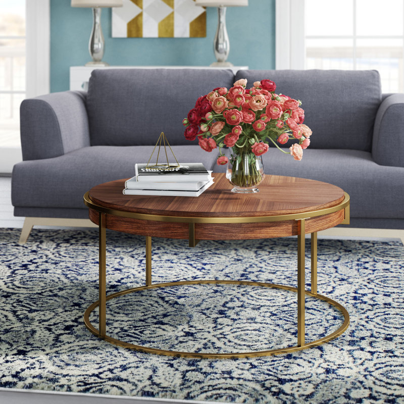 Simmerman Single Coffee Table, Brown